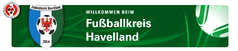 Link zur Homepage des Fußballkreises Havelland